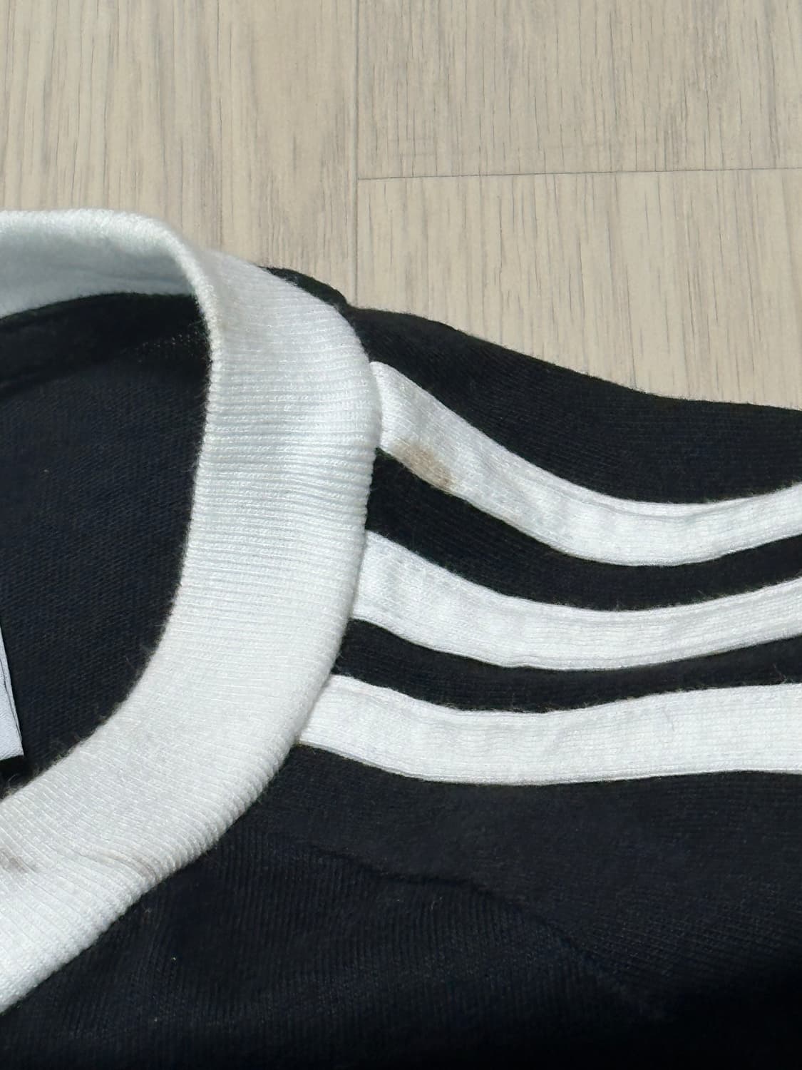 아디다스 ADIDAS 파이어버드 스포티 반팔 티셔츠 블랙 상품이미지7