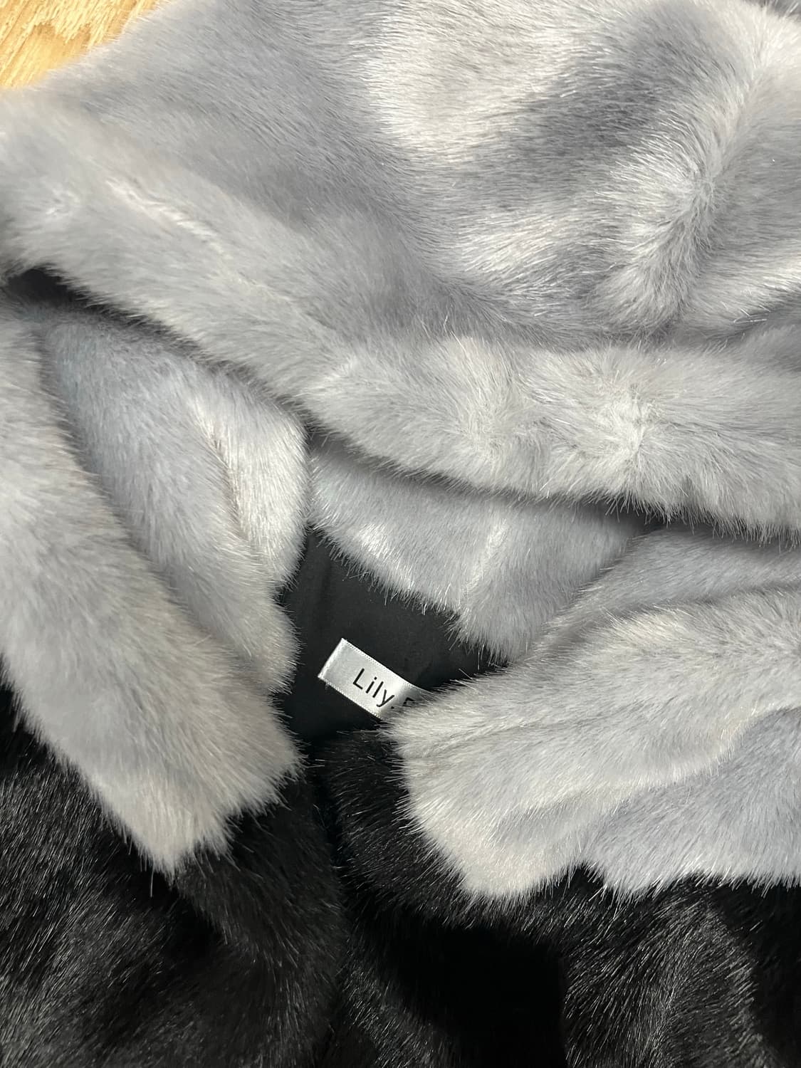 릴리비 페이크퍼 후드 코트 상품이미지2