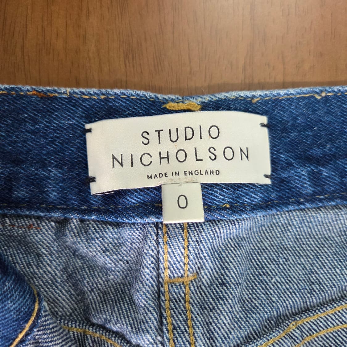 스튜디오 니콜슨 우먼 데님팬츠 0 상품이미지6