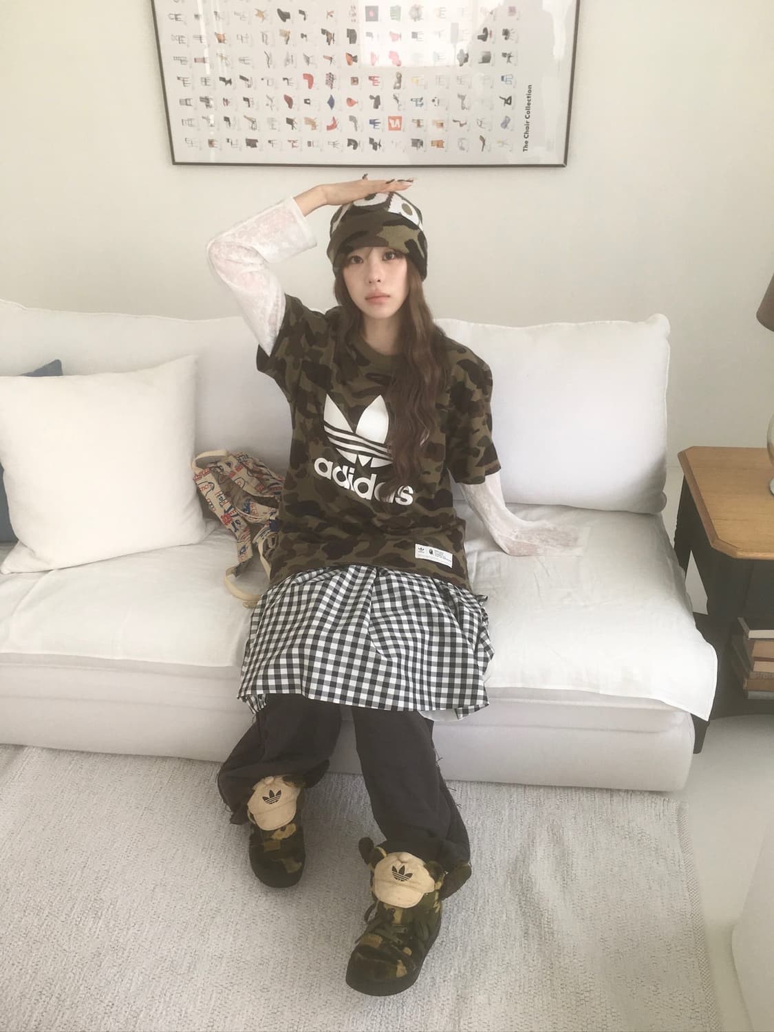 아디다스 x 베이프 녹계 카모  상품이미지2