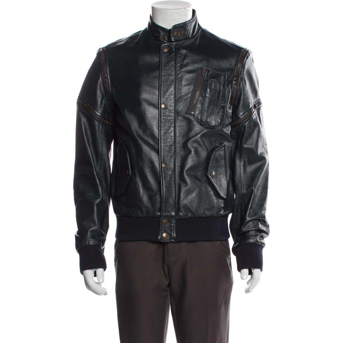 french air force leather jacket 상품이미지4