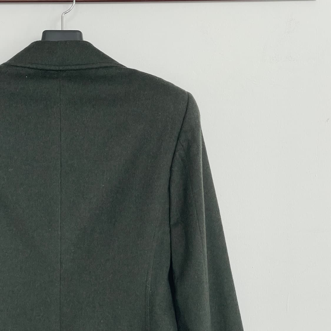 버버리 울 그린 이태리 블레이저 자켓 상품이미지5