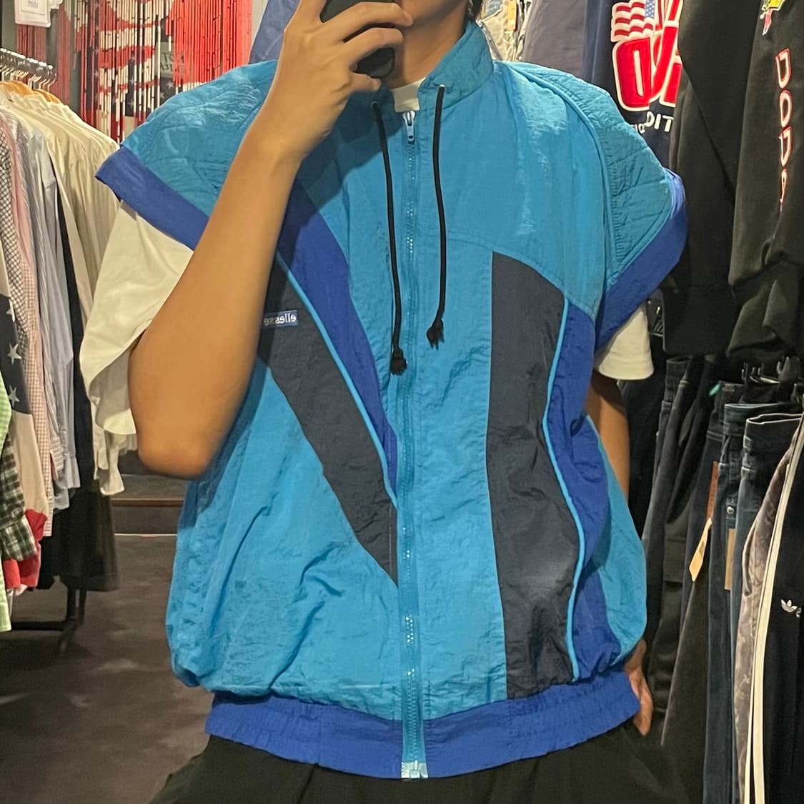 [IM] ellesse 엘레쎄 블루 바막 ( 반팔 가능) 상품이미지5