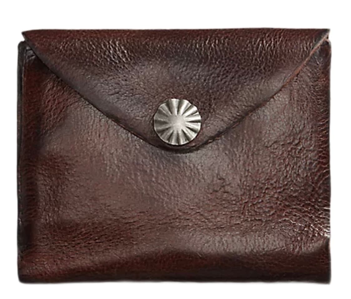 더블알엘 콘초 레더 월렛 다크 브라운 상품이미지1