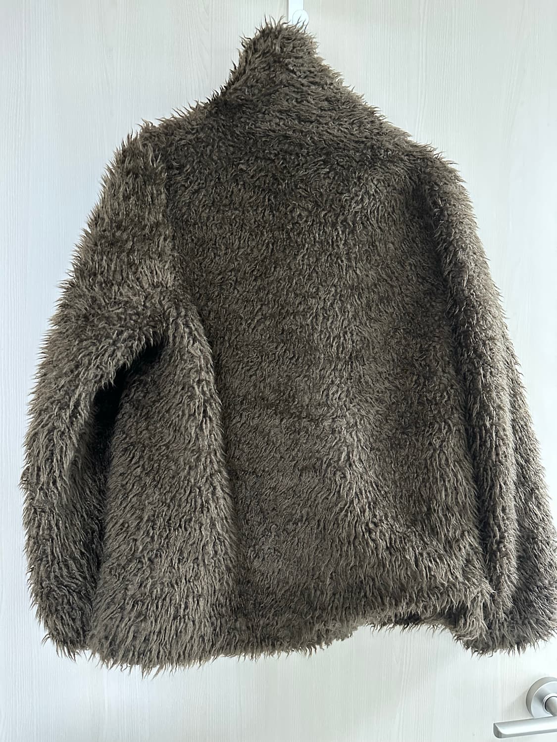 빈티지 에코퍼 자켓 브라운 상품이미지2