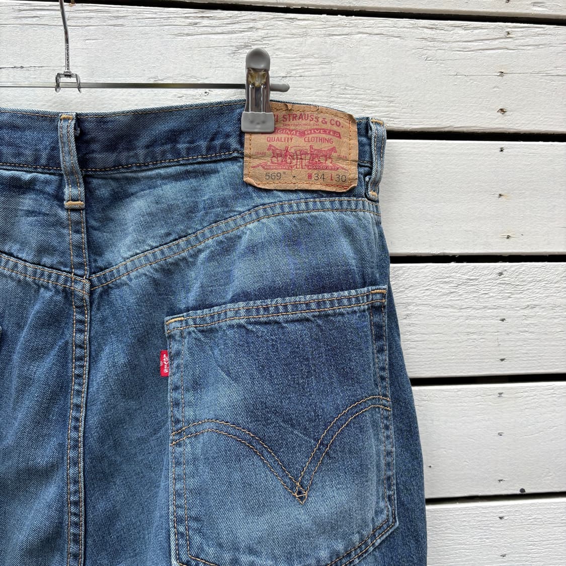 Levi’s 리바이스 569 데님 반바지 상품이미지4