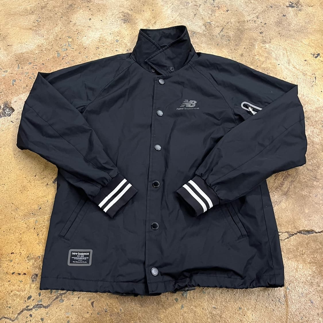 [정품/95,M] 뉴발란스 코치 바람막이 자켓 b16 상품이미지2
