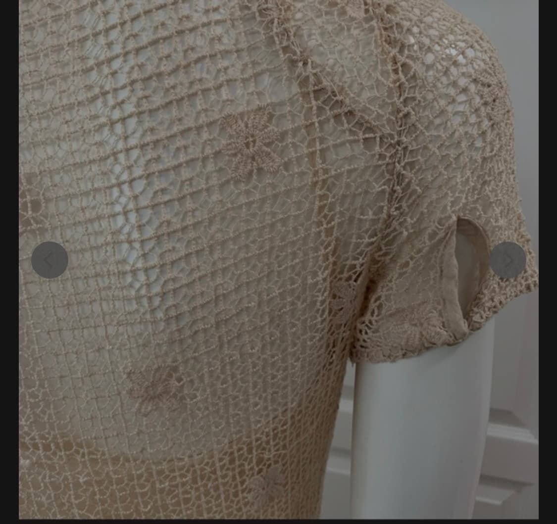 [Massimo Dutti] 마시모두띠 자수 크로셰 레이스 원피스 상품이미지5