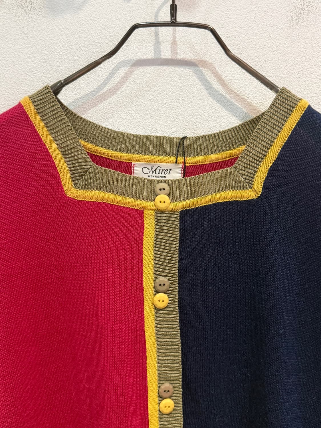 Miret Color Block Kint (Made In Japan) 상품이미지3