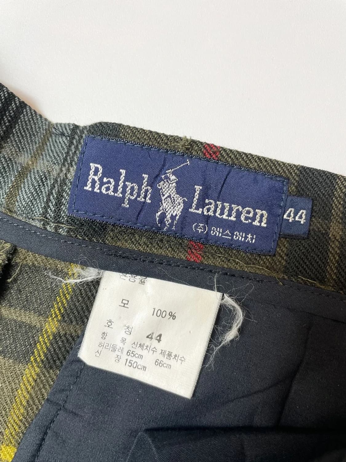 버버리 00's 체크 패턴 버뮤다 팬츠 PN9619 상품이미지6