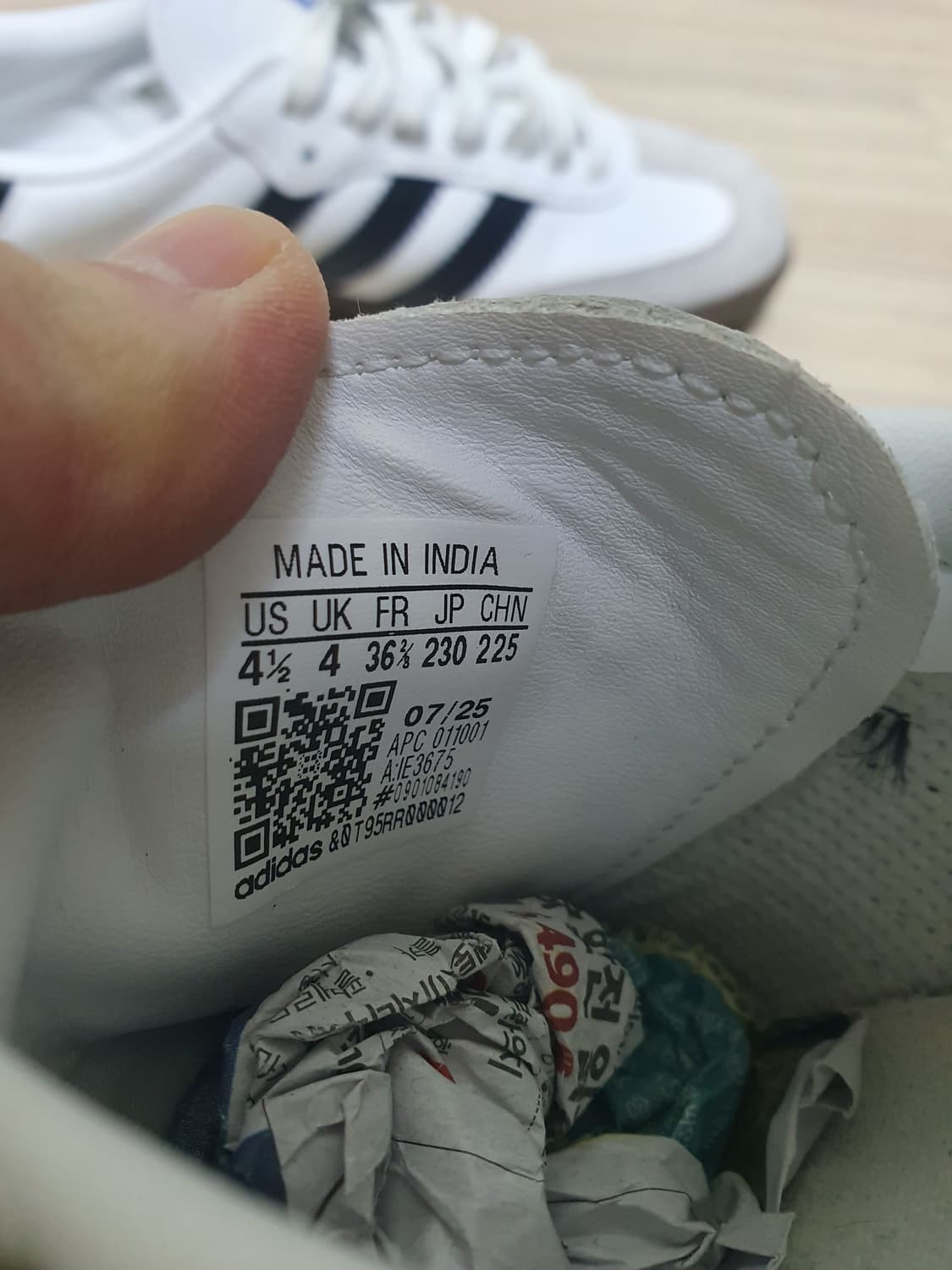 아디다스 삼바 스니커즈 230 상품이미지10