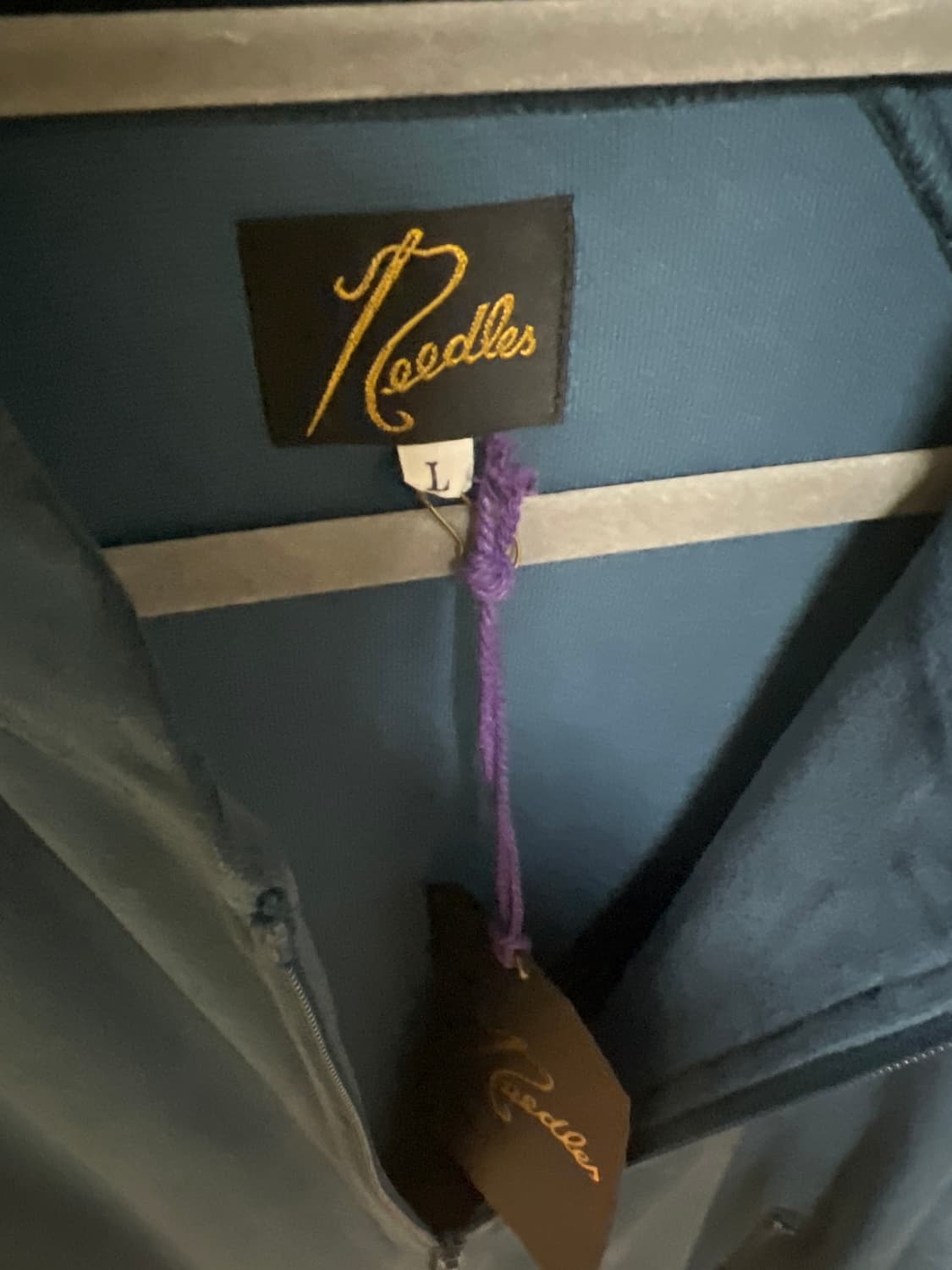 니들스 벨루어트랙자켓 밸루어마린 상품이미지2