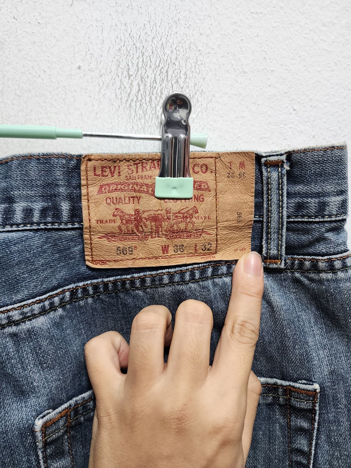 리바이스 90s 569 루즈 스트레이트 청바지  상품이미지5