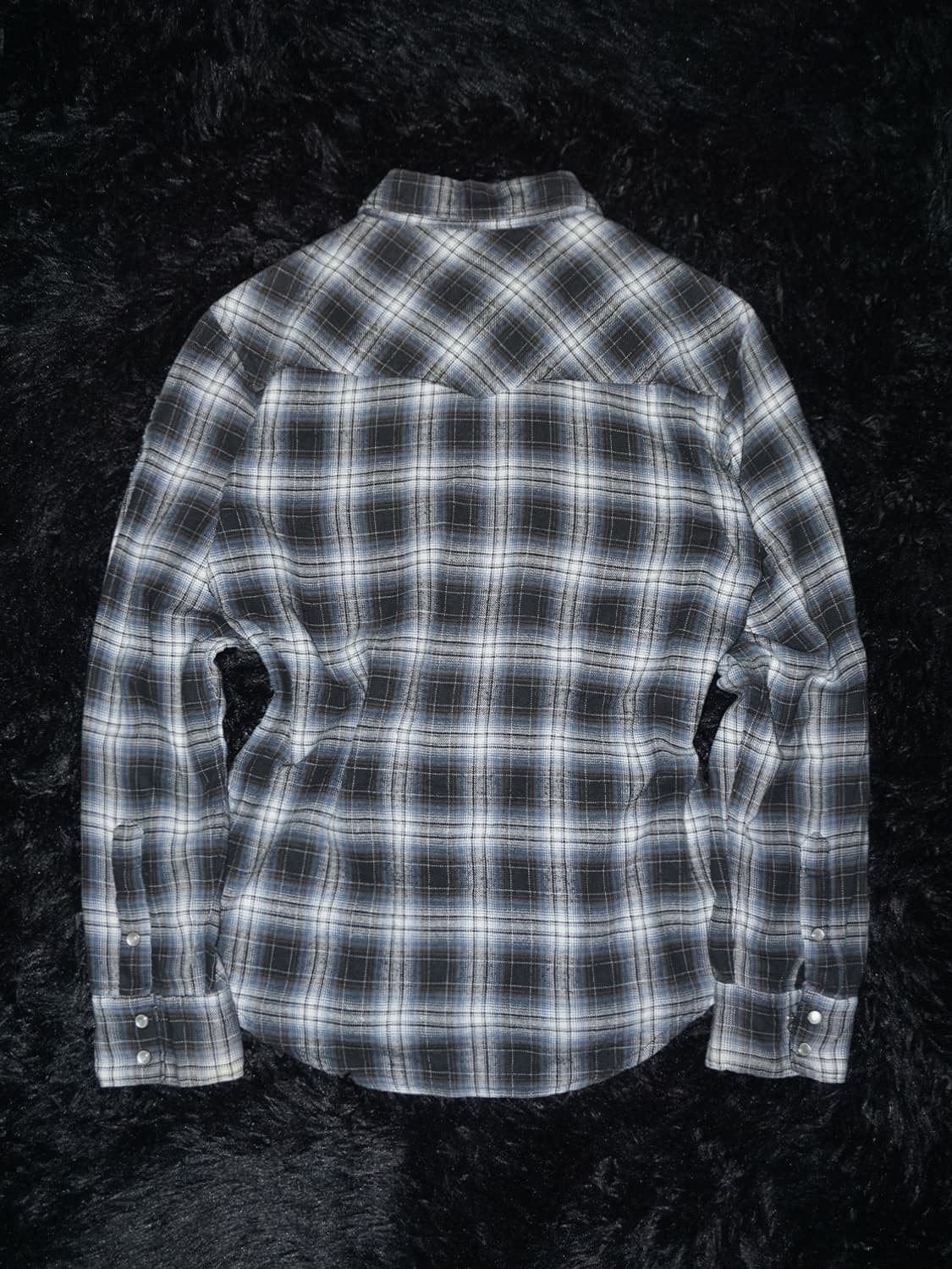 00s punk patch flannel  상품이미지4