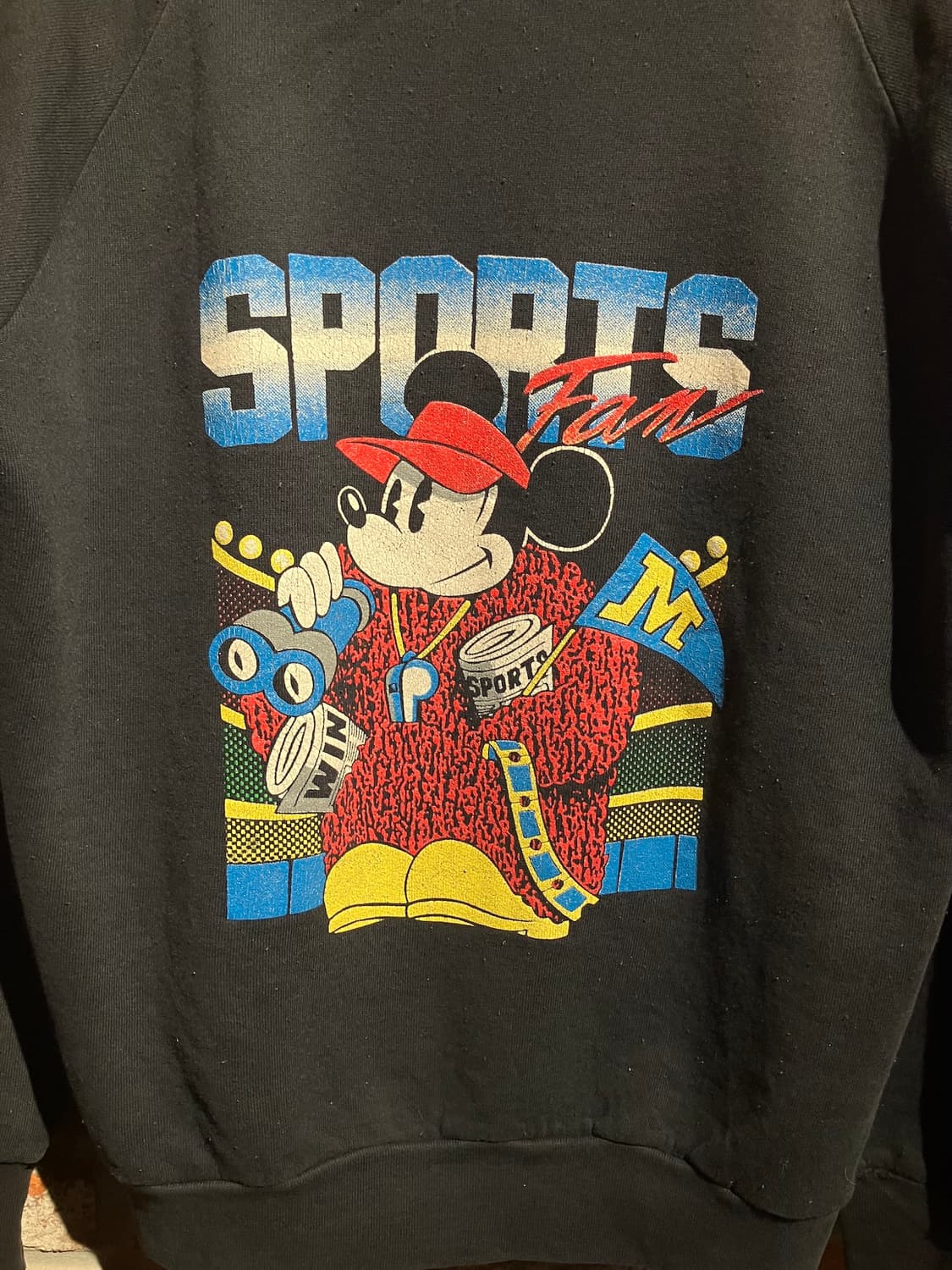 80s USA 빈티지 미키마우스 후드티 스웻 셔츠 상품이미지6