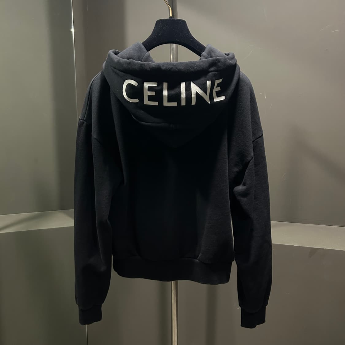 셀린느 크롭 후드집업 상품이미지3