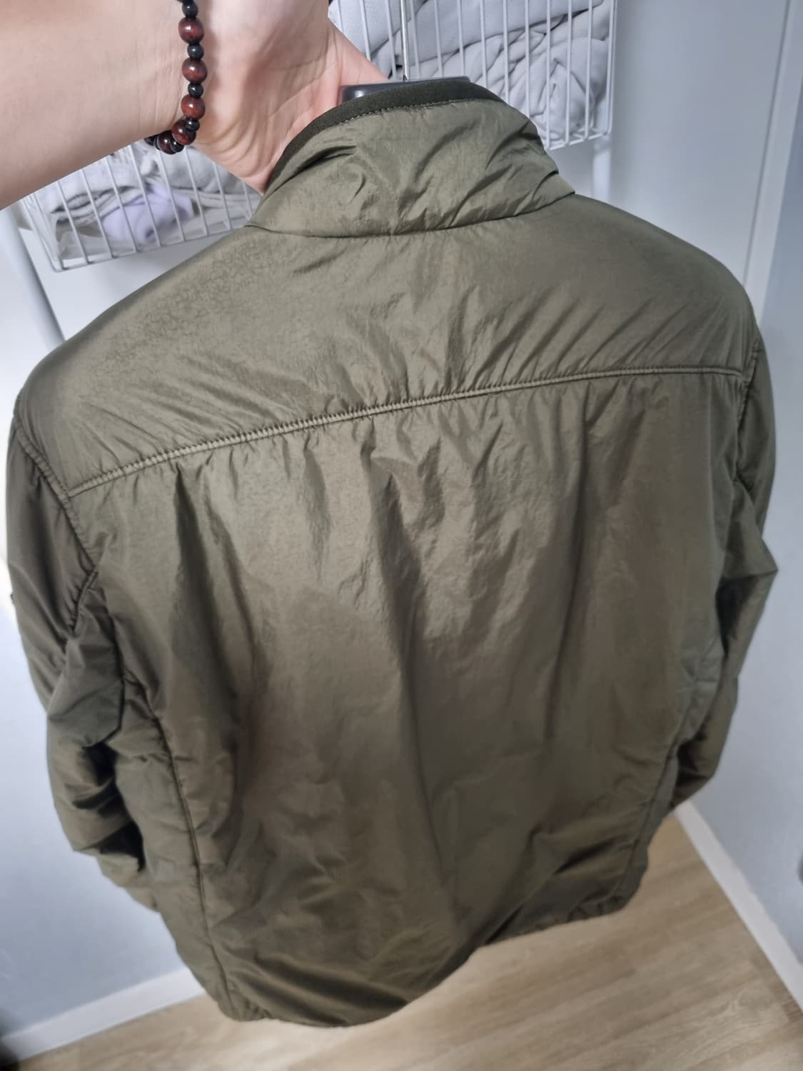 [ 백화점판 ] 스톤아일랜드 크링클랩스 나일론 자켓 M 상품이미지2