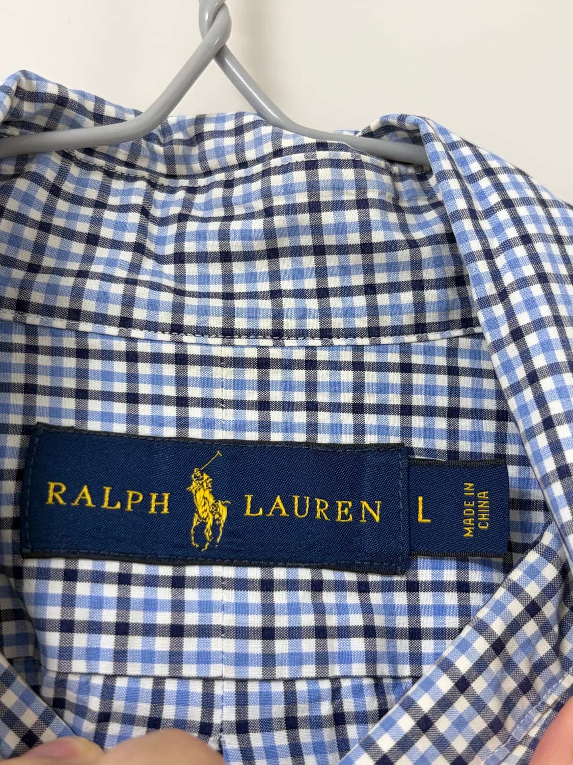 폴로 랄프로렌 체크 셔츠 L 상품이미지4