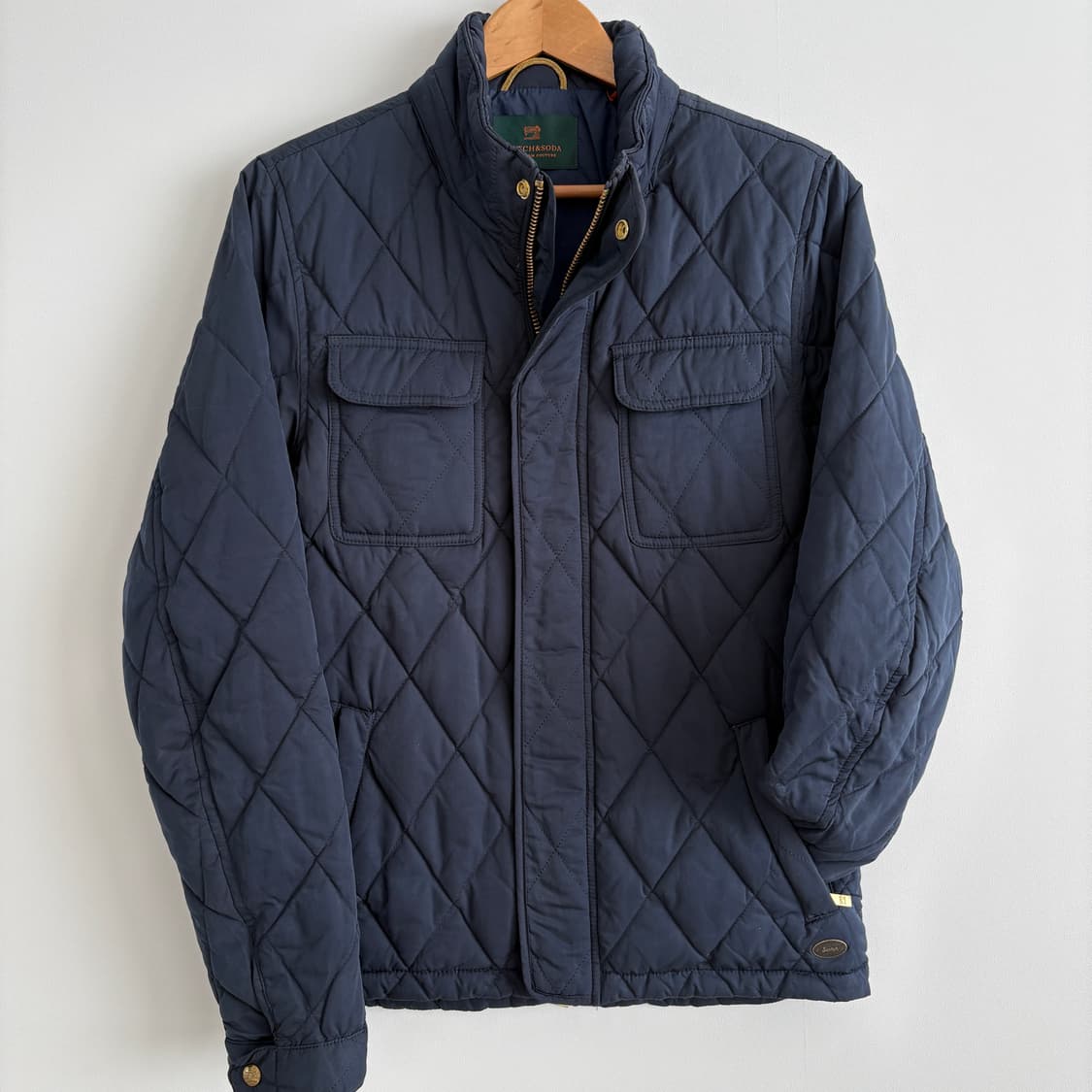 Scotch&Soda 스코치앤소다 퀼팅 자켓 네이비 S 상품이미지2