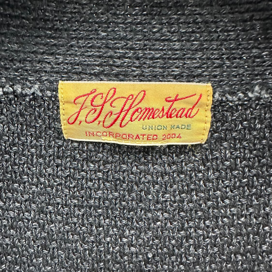 95 J.S HOMESTEAD 재팬 여자 니트 가운 가디건 상품이미지3