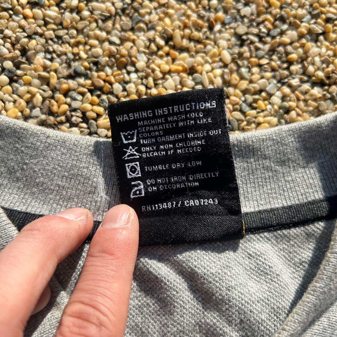 아비렉스 그레이 포켓 반팔 카라티 상품이미지7