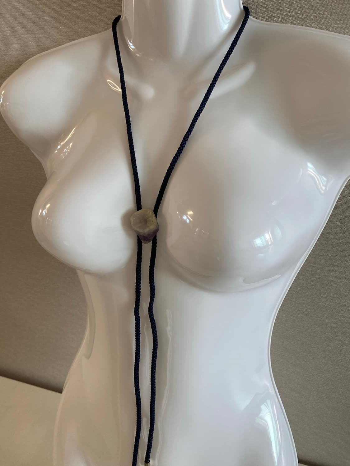 자수정 볼로타이 목걸이 빈티지 상품이미지7