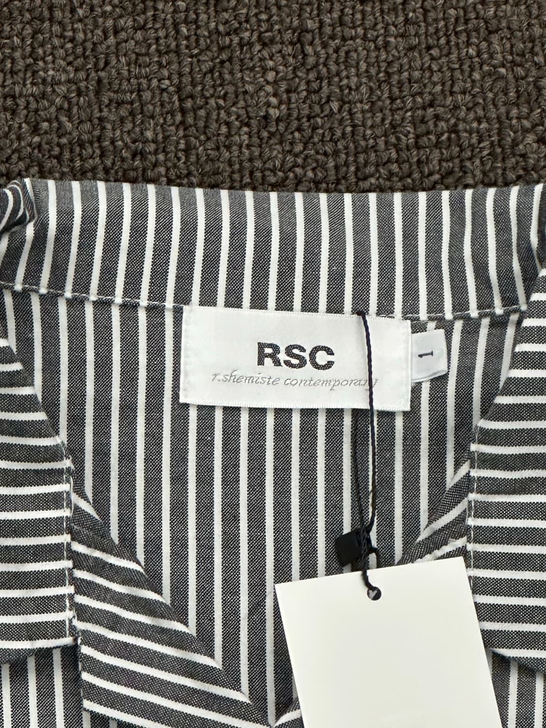 1)RSC 빈티지 스트라이프 그라데이션 셔츠 상품이미지3