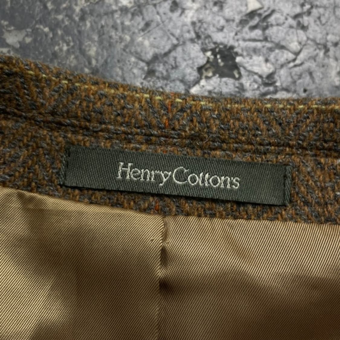 100 헨리코튼 울 블레이저  상품이미지3