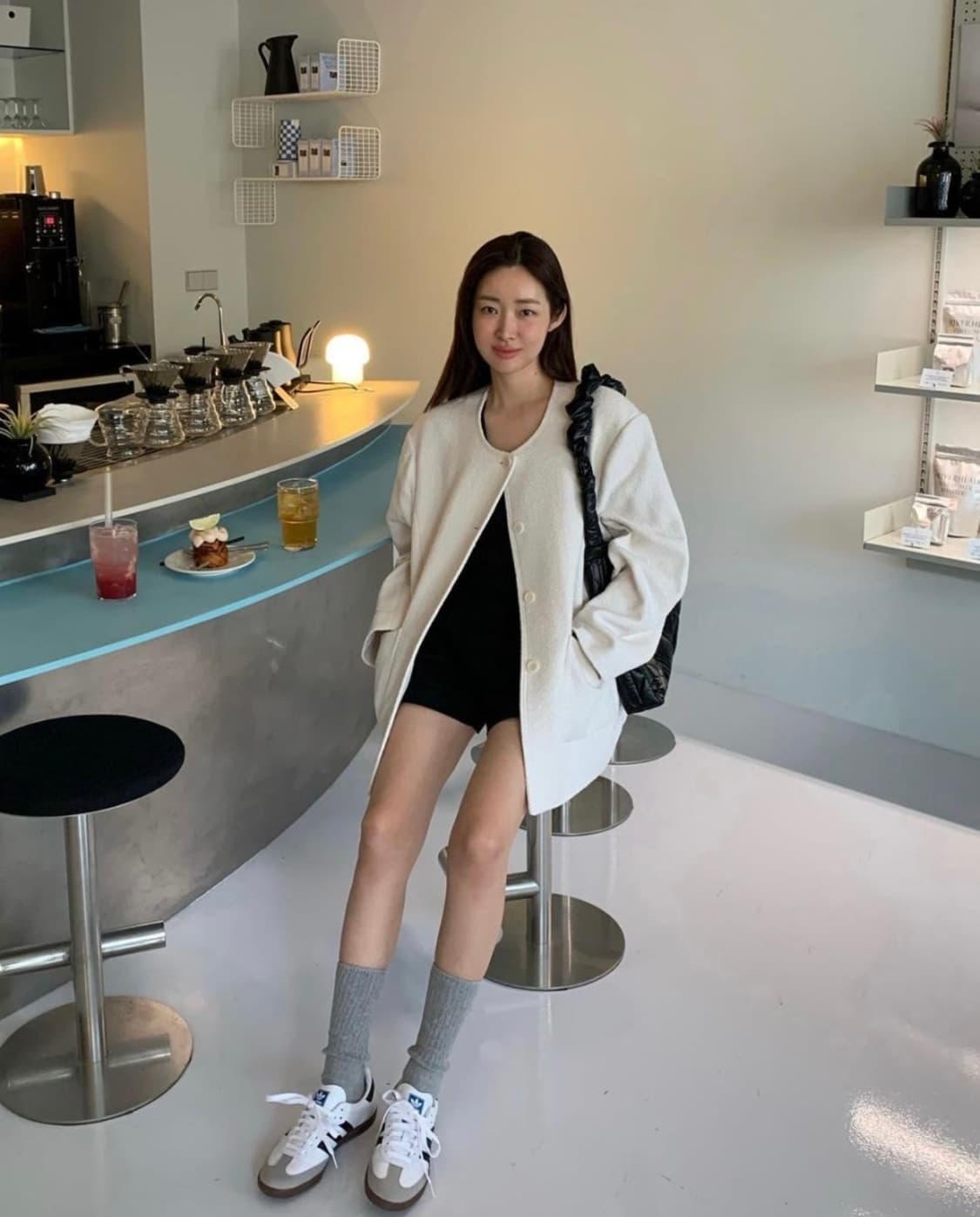 에토스 트위드 오버핏 자켓 상품이미지6