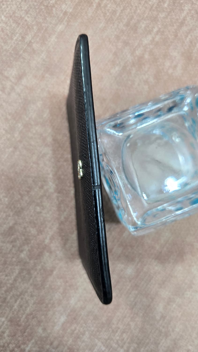 루이까또즈 남녀공용 카드지갑 명합지갑 블랙레더 상품이미지8