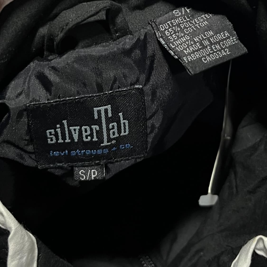 Leivs silver tab zip up jacket 상품이미지6