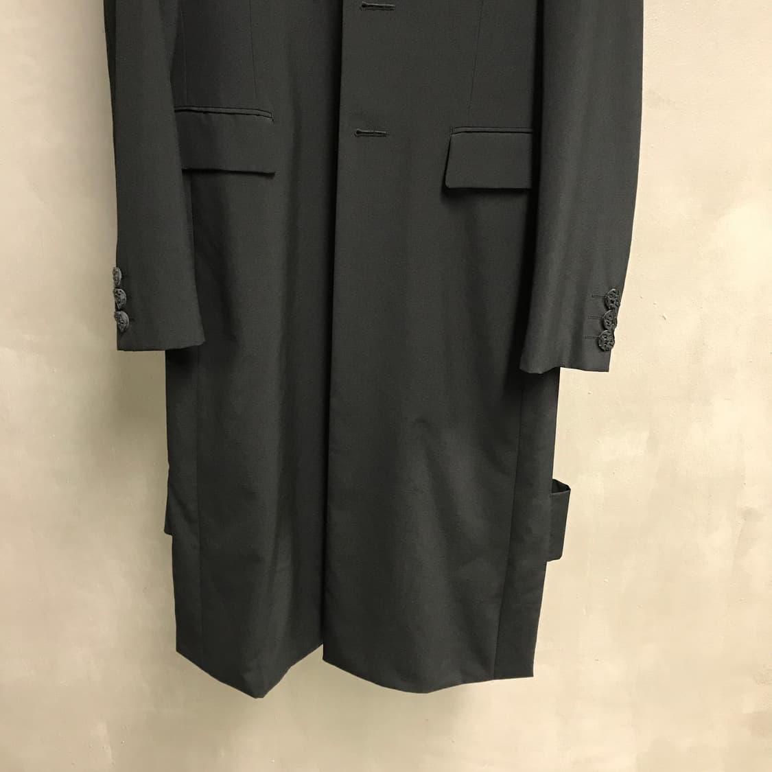 꼼데가르송 옴므 플러스 트임 롱 블레이저 M 상품이미지3