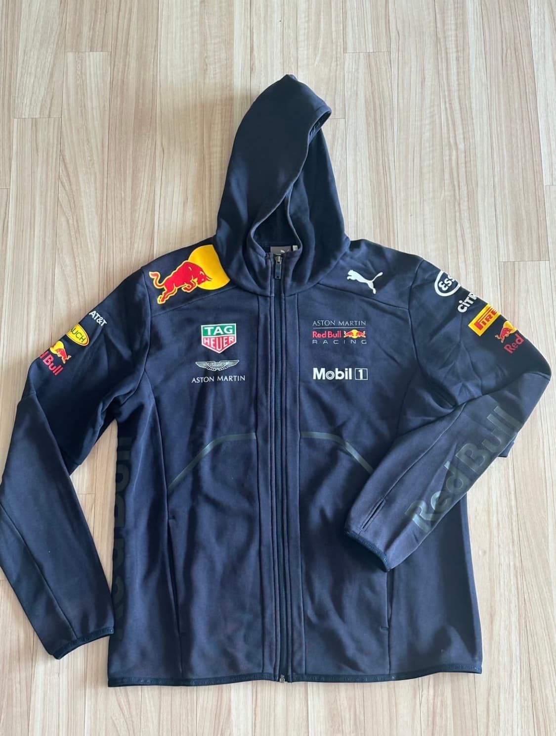 레드불 레이싱 후드집업 자켓 상품이미지1