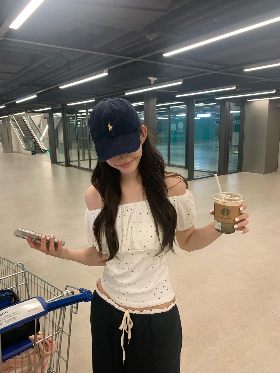 zaenio 제니오 도트 퍼프티 아이보리 s 상품이미지3