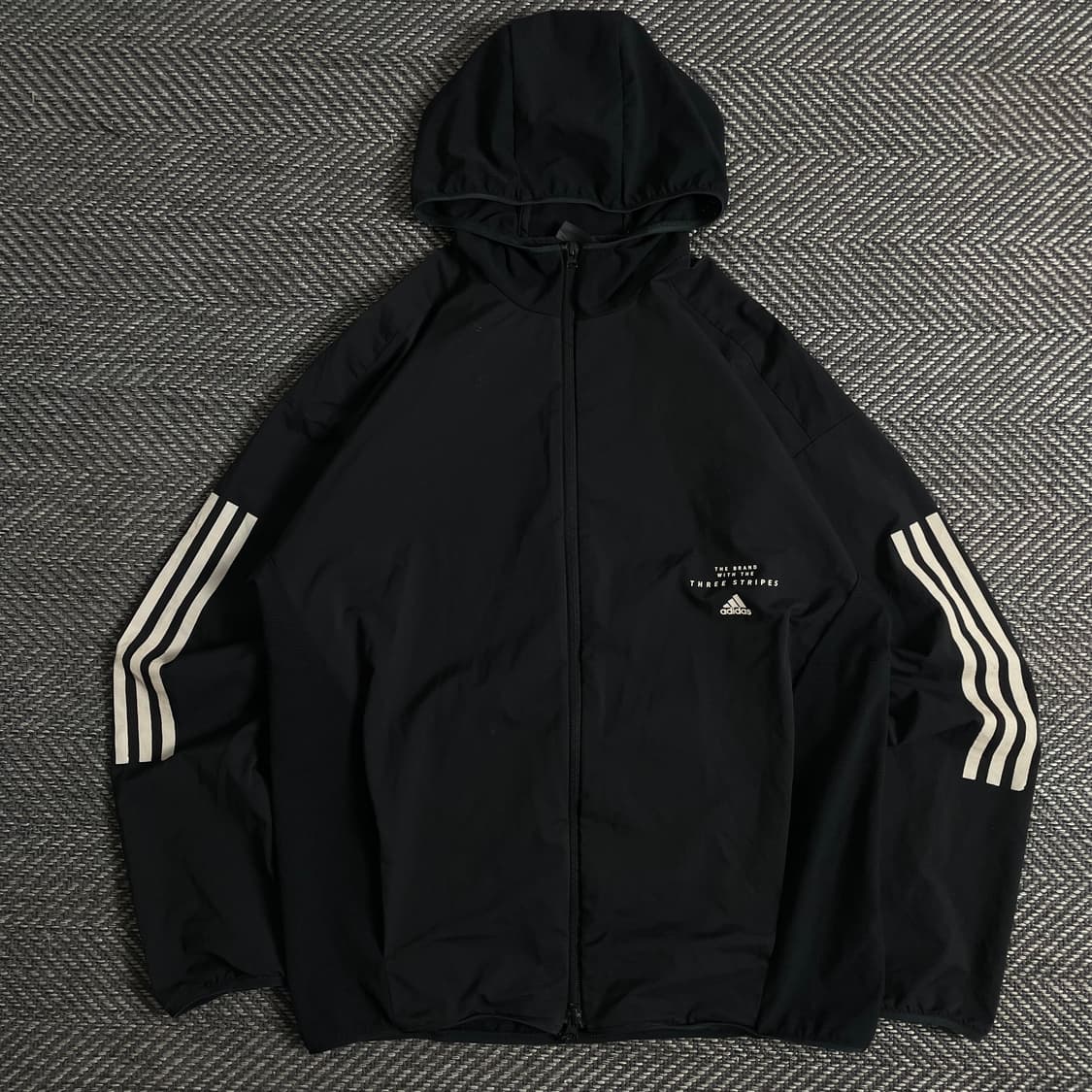 아디다스 블랙 우븐 경량 트랙 바람막이o 2977 상품이미지1