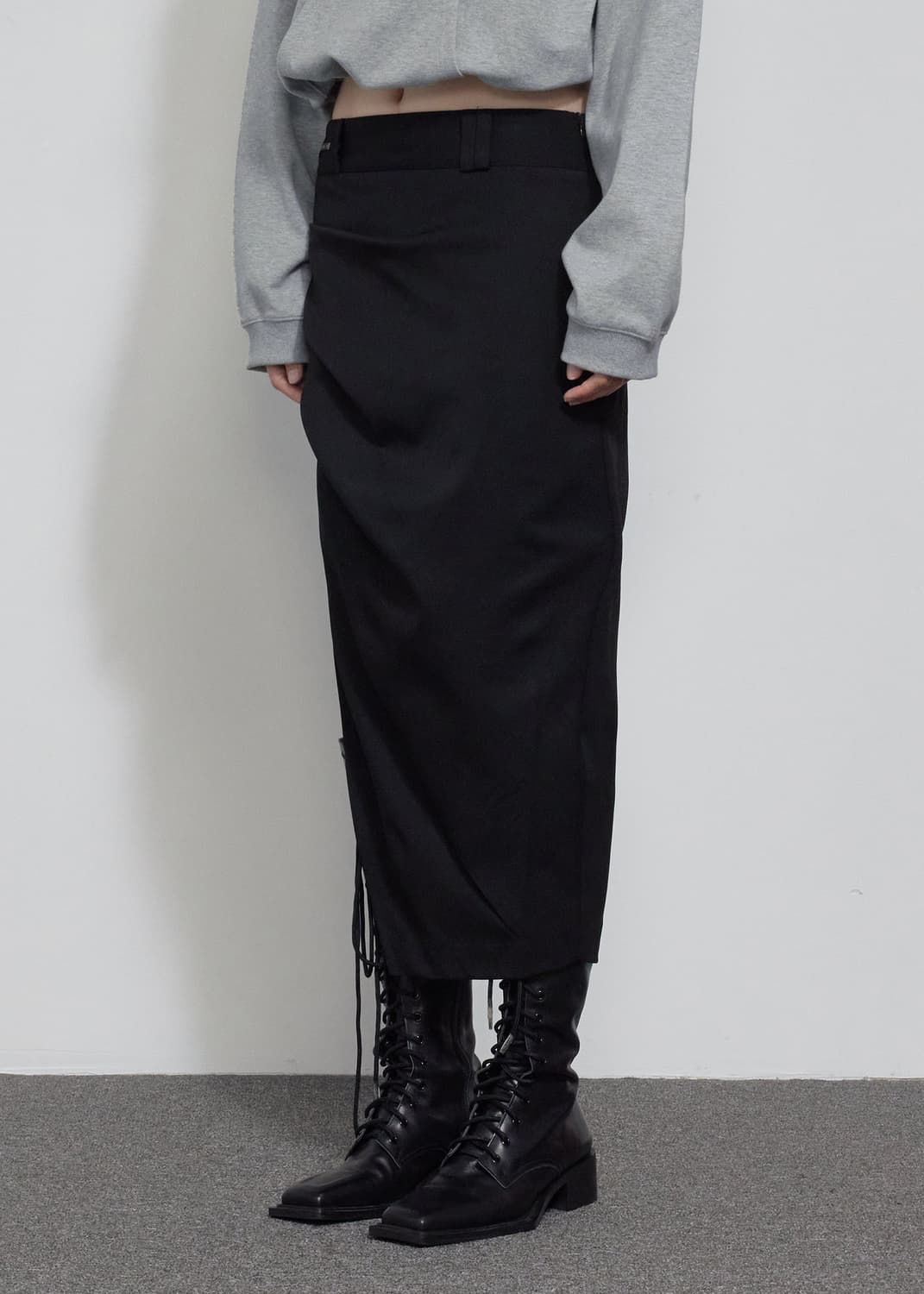 보헴서 SIDE TUCK PENCIL SKIRT 상품이미지2