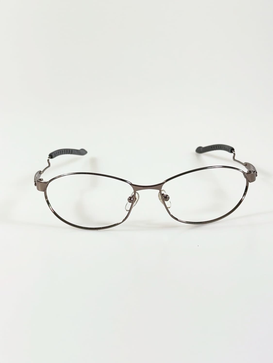 90s Pierre Cardin 메탈릭 오벌 프레임 빈티지 안경 상품이미지2