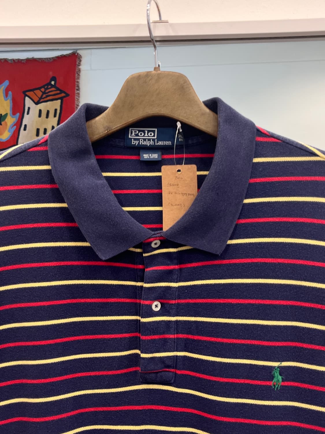 Polo RL 폴로 랄프로렌 스트라이프 카라티 pk 반팔 티셔츠 상품이미지3