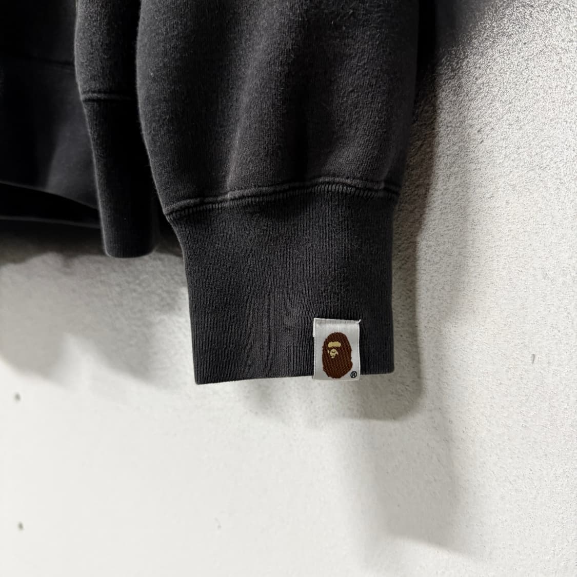 정품 베이프 1ST 카모 녹계 프린팅 디테일 풀 집업 후디 상품이미지5