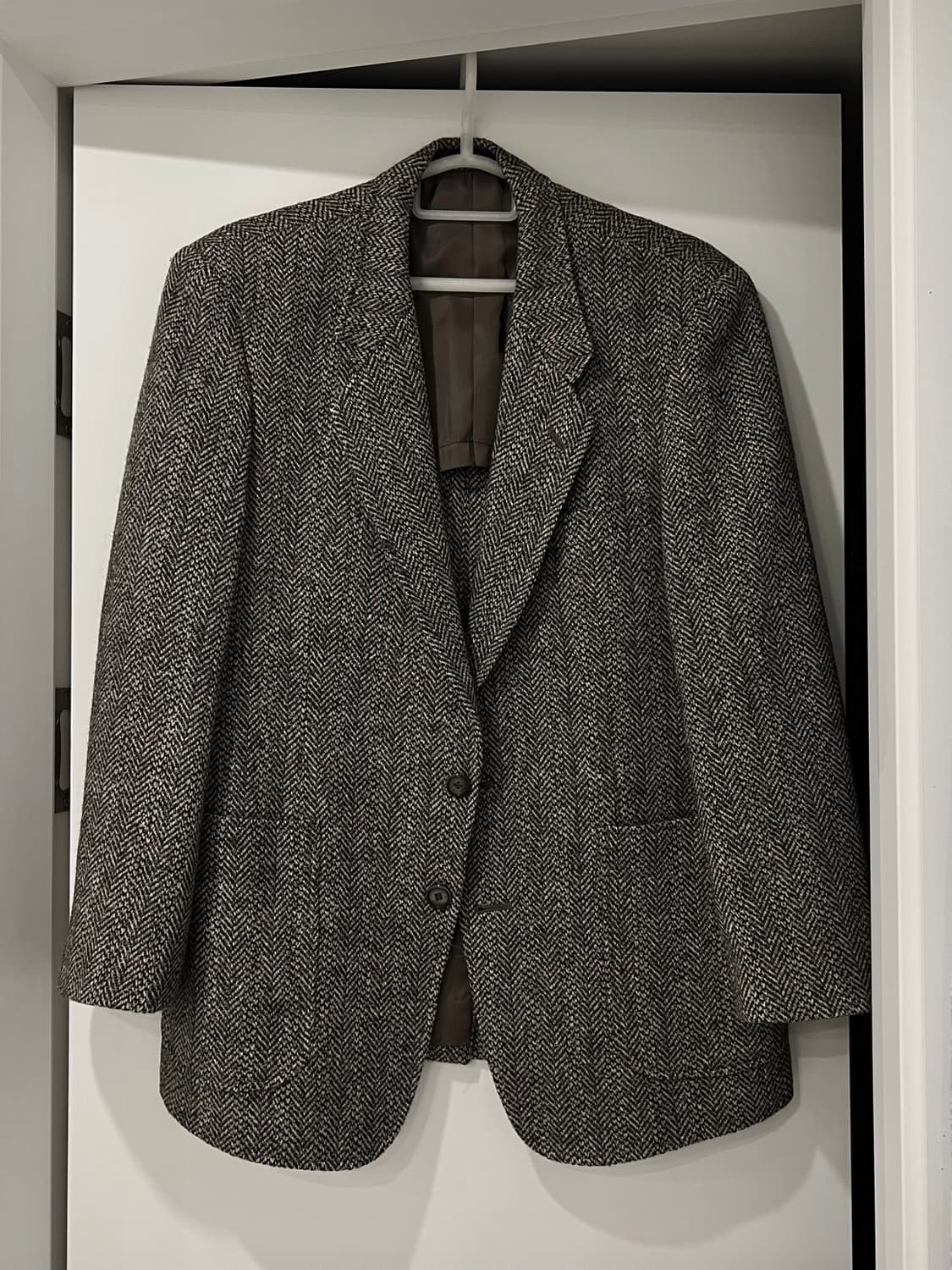 뉴울 100 헤링본 클래식 자켓 상품이미지1