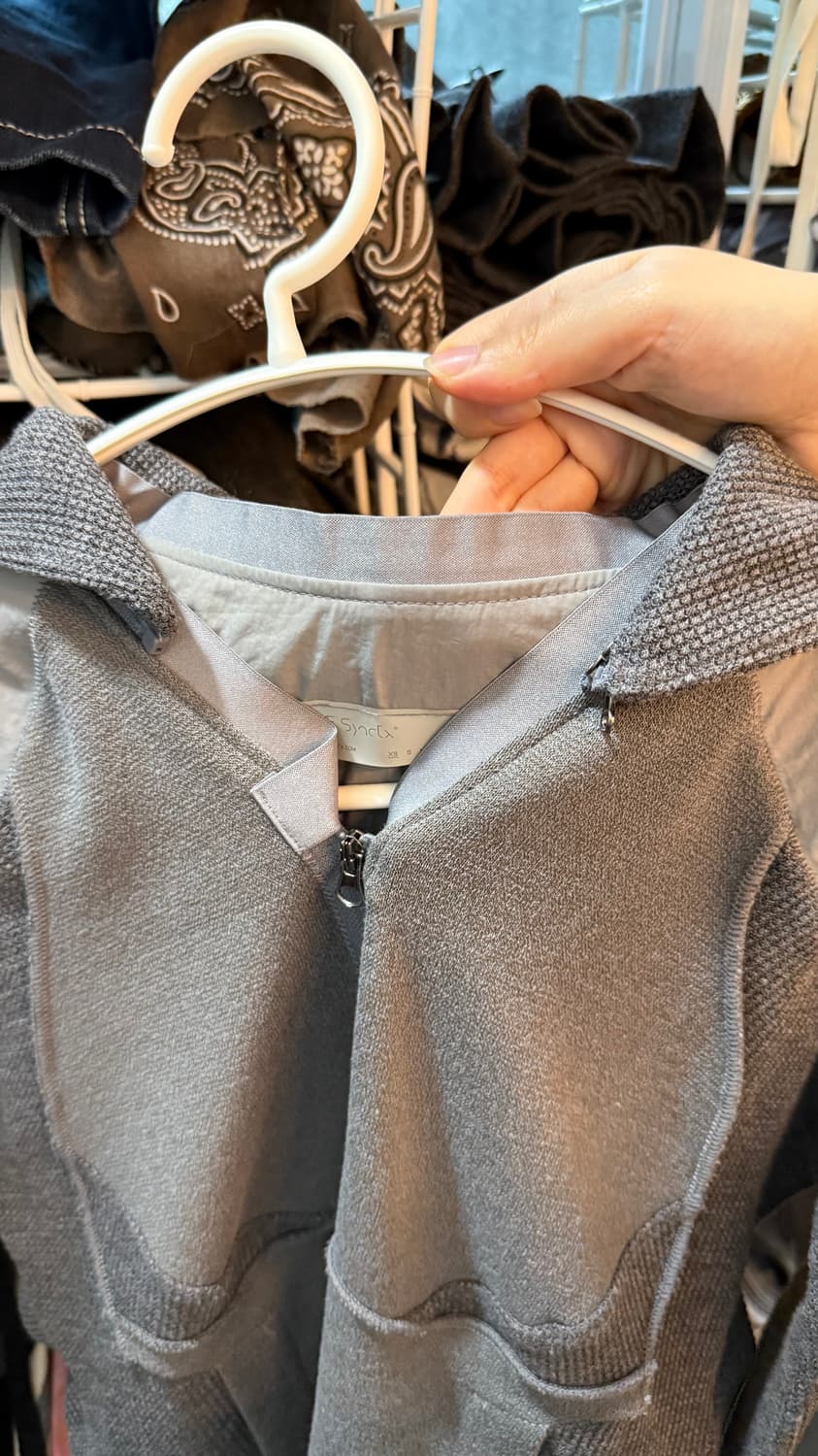 에이시네틱스 집업 챠콜 상품이미지5