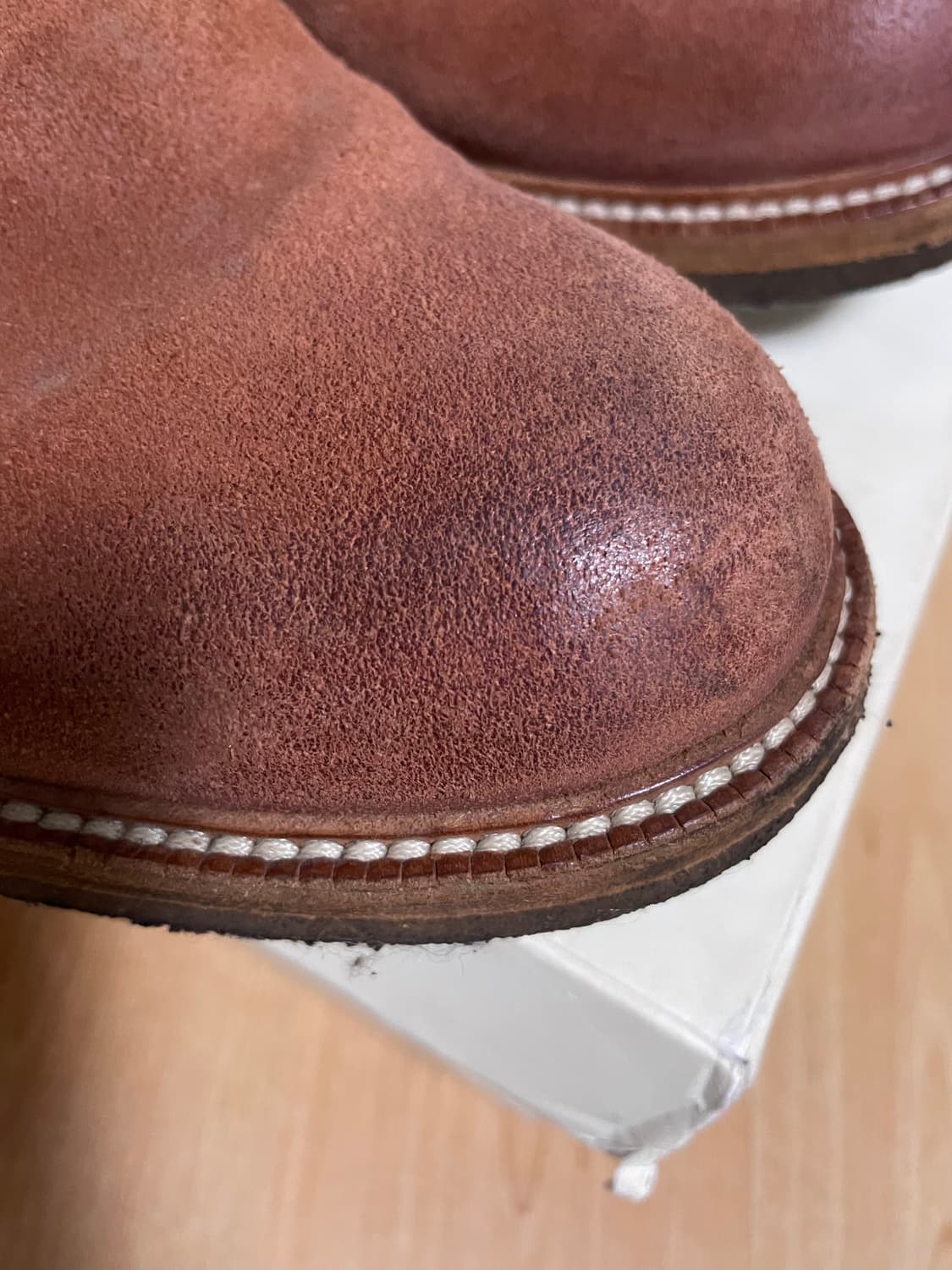 부테로 스웨이드 숏페코스부츠 엔지니어드 레드윙 상품이미지4