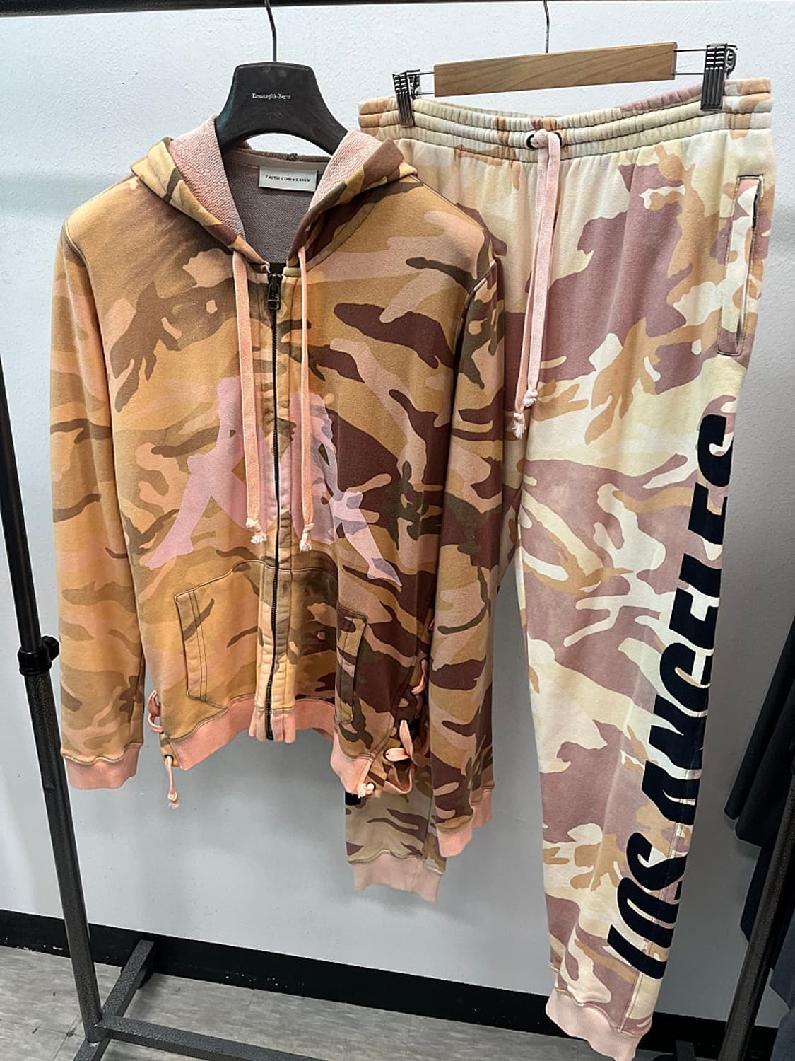 100,31-32) 페이스커넥션 카파 카모플라쥬 셋업  상품이미지1