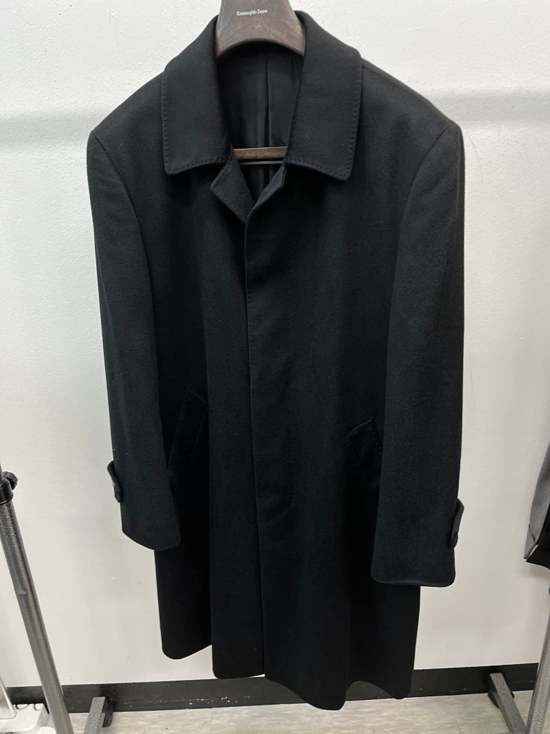 100-105) 캠브릿지 캐시미어100% 코트 상품이미지3