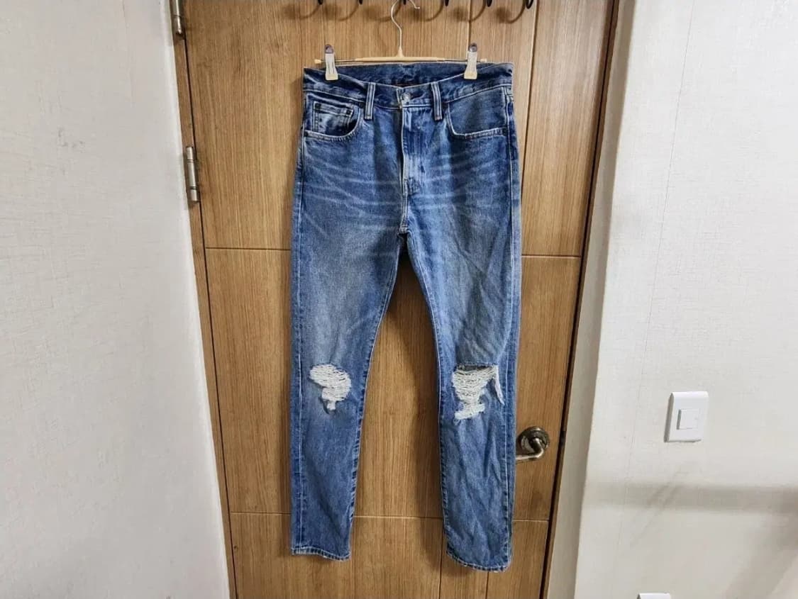 (30)리바이스 505 빈티지 데미지 데님 팬츠 상품이미지1