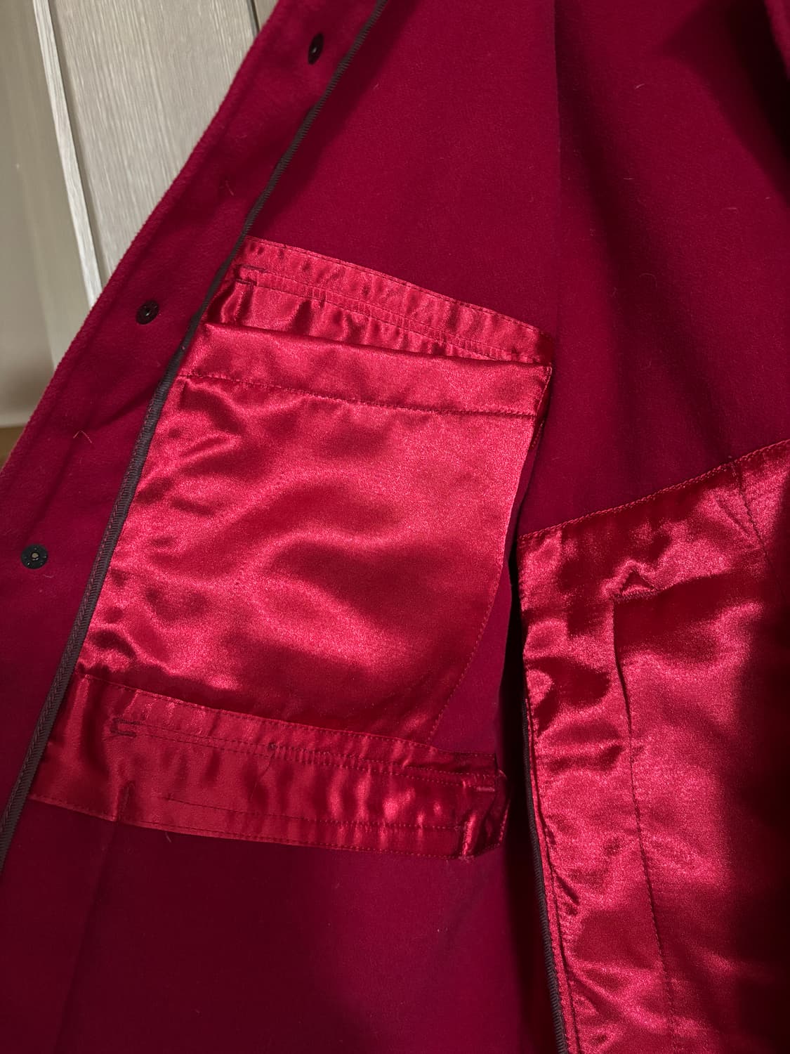 Engineered garments 엔가 페이크 울 자켓 S 상품이미지6