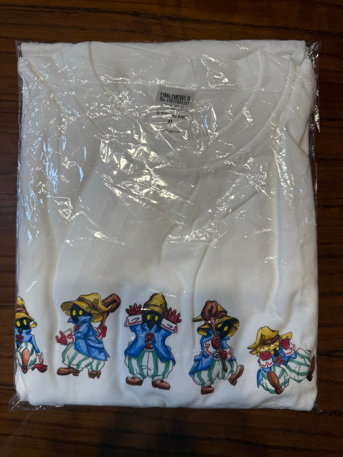 파이널판타지9 비비 롱슬리브 티셔츠 XL (새상품 / 25주년 한정) 상품이미지2