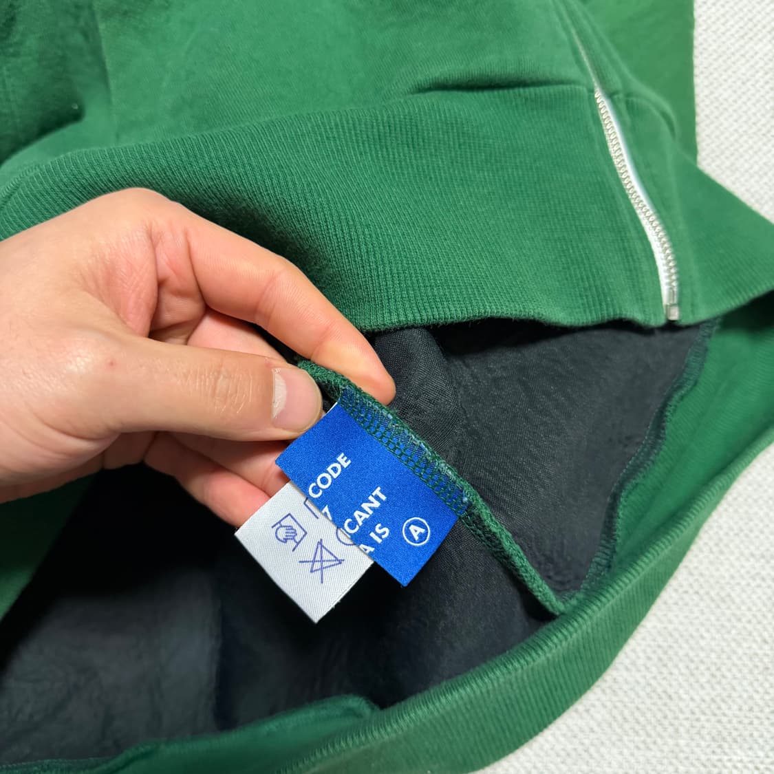 Ader Error 아더에러 17fw 그린 후드집업 상품이미지4