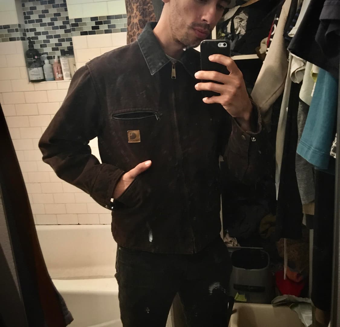 ( L) 칼하트 디트로이트 자켓 J97 DKB 다크브라운 상품이미지10