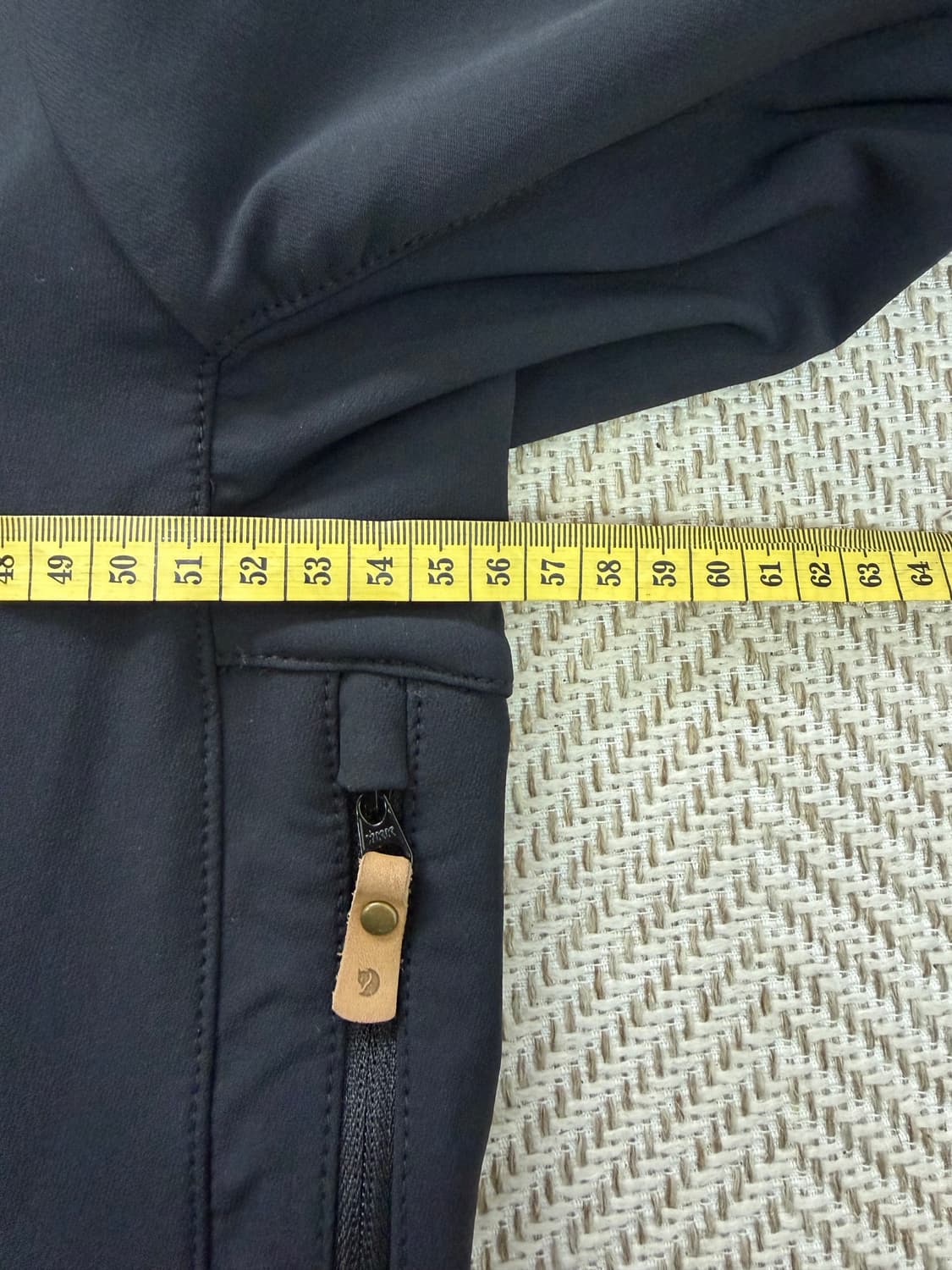 정품) 피엘라벤 남성 OptiRun 블랙 자켓 M 상품이미지9